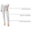 image:imageJessica Simpson Womens Spotlight High Rise Slim Straight Ankle StandardCityscape