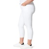 image:imageJessica Simpson Womens Spotlight High Rise Slim Straight Ankle StandardWhite