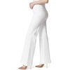image:imageJessica Simpson Womens True Love Trouser Wide Leg Jean StandardWhiteds