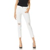 image:imageJessica Simpson womens Forever Roll Cuff Skinny Crop to Ankle JeanWhite Rockette