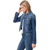 image:imageJessica Simpson womens Pixie Classic Feminine Fit Crop Jean JacketJefford