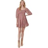 image:imageJessica Simpson Womens Aldan Smocked DressBotanical Dots Wild Rose Comb