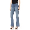 image:imageJessica Simpson Womens Misses Effortless High Rise Pull On Flare JeanJade