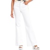 image:imageJessica Simpson Womens True Love Trouser Wide Leg Jean PlusWhiteds