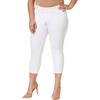 image:imageJessica Simpson womens Forever Roll Cuff Skinny Crop to Ankle JeanWhite Rockette