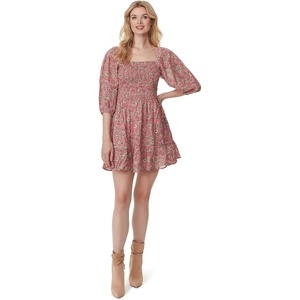 image:imageJessica Simpson Womens Aldan Smocked DressBotanical Dots Wild Rose Comb