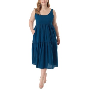 image:imageJessica Simpson Womens Cheryl Tiered Maxi DressPoseidon