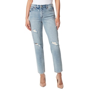 image:imageJessica Simpson Womens Spotlight High Rise Slim Straight Ankle StandardThe Streets