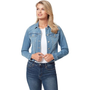 image:imageJessica Simpson womens Pixie Classic Feminine Fit Crop Jean JacketGo Steady