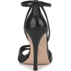 image:imageJessica Simpson Womens Calisa Strappy High Heel SandalBlack Metallic Snake