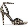 image:imageJessica Simpson Womens Calisa Strappy High Heel SandalBone Combo Crackled Shimmer Zebra