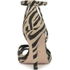 image:imageJessica Simpson Womens Calisa Strappy High Heel SandalBone Combo Crackled Shimmer Zebra