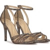 image:imageJessica Simpson Womens Calisa Strappy High Heel SandalBronze Saphira Snake Print