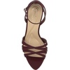 image:imageJessica Simpson Womens Calisa Strappy High Heel SandalDark Cherry Sateen