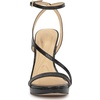 image:imageJessica Simpson Womens Dixia Ankle Strap Heeled SandalsBlack