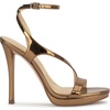image:imageJessica Simpson Womens Dixia Ankle Strap Heeled SandalsBronze Mirror Metallic