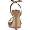 image:imageJessica Simpson Womens Dixia Ankle Strap Heeled SandalsBronze Mirror Metallic