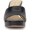 image:imageJessica Simpson Womens Elyzza Mule Platform SandalBlack Snake