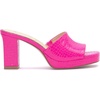 image:imageJessica Simpson Womens Elyzza Mule Platform SandalBright Pink
