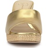 image:imageJessica Simpson Womens Elyzza Mule Platform SandalGold