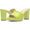 image:imageJessica Simpson Womens Elyzza Mule Platform SandalLime Sydney Croco