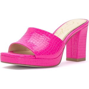 image:imageJessica Simpson Womens Elyzza Mule Platform SandalBright Pink
