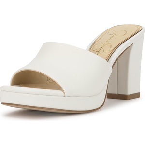 image:imageJessica Simpson Womens Elyzza Mule Platform SandalBright White