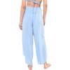 image:imageJessica Simpson Basic Solids Tie Waist Beach Pants CoverUpBlue Mist