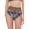 image:imageJessica Simpson Womens Mix amp Match Floral Bikini Swimsuit Separates Top amp BottomBlack Multi