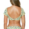 image:imageJessica Simpson Womens Mix amp Match Floral Bikini Swimsuit Separates Top amp BottomSol Puff Sleeve