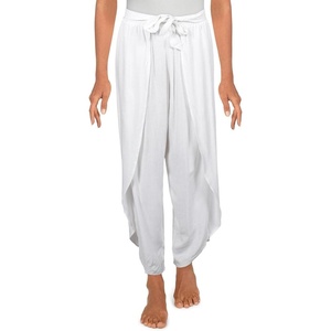 image:imageJessica Simpson Basic Solids Tie Waist Beach Pants CoverUpOff White Pants