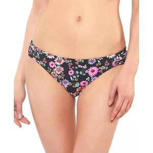 image:imageJessica Simpson Womens Mix amp Match Floral Bikini Swimsuit Separates Top amp BottomBlack Hipster Bottoms