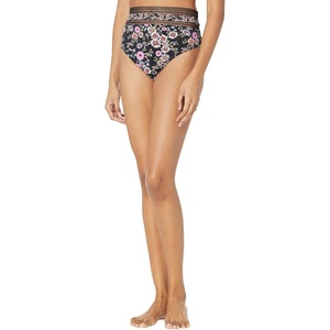 image:imageJessica Simpson Womens Mix amp Match Floral Bikini Swimsuit Separates Top amp BottomBlack Multi