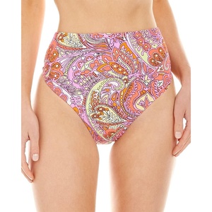 image:imageJessica Simpson Womens Mix amp Match Print Bikini Swimsuit Separates Top amp BottomMandarin High Waisted