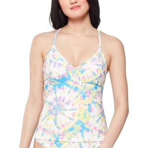 image:imageJessica Simpson Womens Mix amp Match Tie Dye Swimsuit Separates Top amp BottomSpritz Tankini