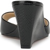 image:imageJessica Simpson Womens Bolir Wedge SandalBlack Glazed Snake
