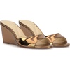 image:imageJessica Simpson Womens Bolir Wedge SandalBronze Faux Mirror Metallic