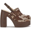 image:imageJessica Simpson Womens Cazea Studded Platform ClogNaturalGold Metallic Haircalf
