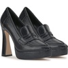 image:imageJessica Simpson Womens Nanelie Platform LoaferBlack Distressed Patent