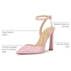 image:imageJessica Simpson Womens OcannaPink Sugar Gator Lux