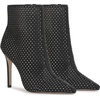 image:imageJessica Simpson Womens Pazra Embellished Stiletto BootieBlackBlack Fishnet