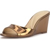 image:imageJessica Simpson Womens Bolir Wedge SandalBronze Faux Mirror Metallic