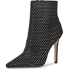 image:imageJessica Simpson Womens Pazra Embellished Stiletto BootieBlackBlack Fishnet