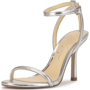 image:imageJessica Simpson Baharia Ankle Strap SandalsSilver 1