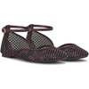 image:imageJessica Simpson Womens Laelli Embellished Ballet FlatCherry Mahogany Fishnet