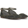 image:imageJessica Simpson Womens Laelli Embellished Ballet FlatDeep Moss Combo Camo Fishnet