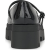 image:imageJessica Simpson Womens Uvelia Platform Mary JaneBlack Crinkled Patent
