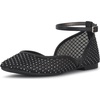 image:imageJessica Simpson Womens Laelli Embellished Ballet FlatBlackBlack Fishnet