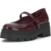 image:imageJessica Simpson Womens Uvelia Platform Mary JaneDark Cherry Crinkled Patent