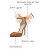 image:imageJessica Simpson Phindies Tulle Bow PumpGolden Copper Satin